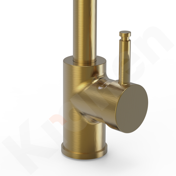 Arch 3-in-1 Gold Instant Boiling Water Tap Closeup