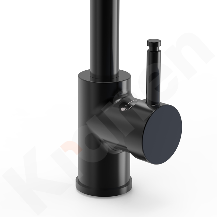 Arch Matt Black 3-in-1 Instant Boiling Water Tap Closeup