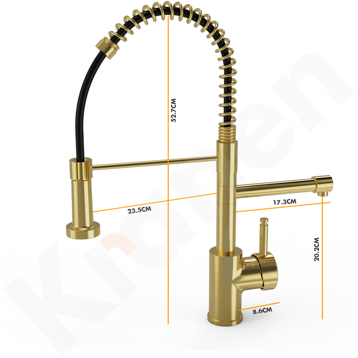 Flexi Instant 3-1 Brass Boiling Water Tap
