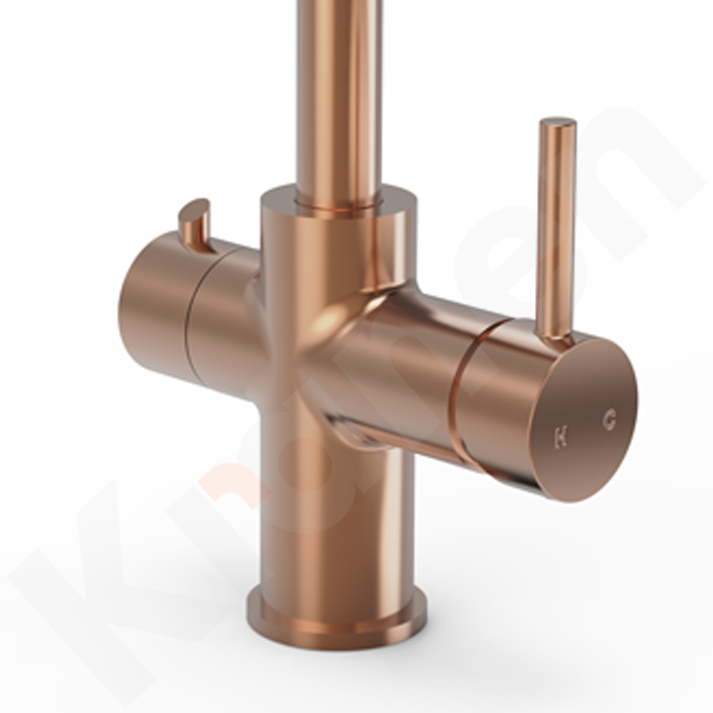 Instant 4-in-1 Copper Boiling Water Tap Close Shot